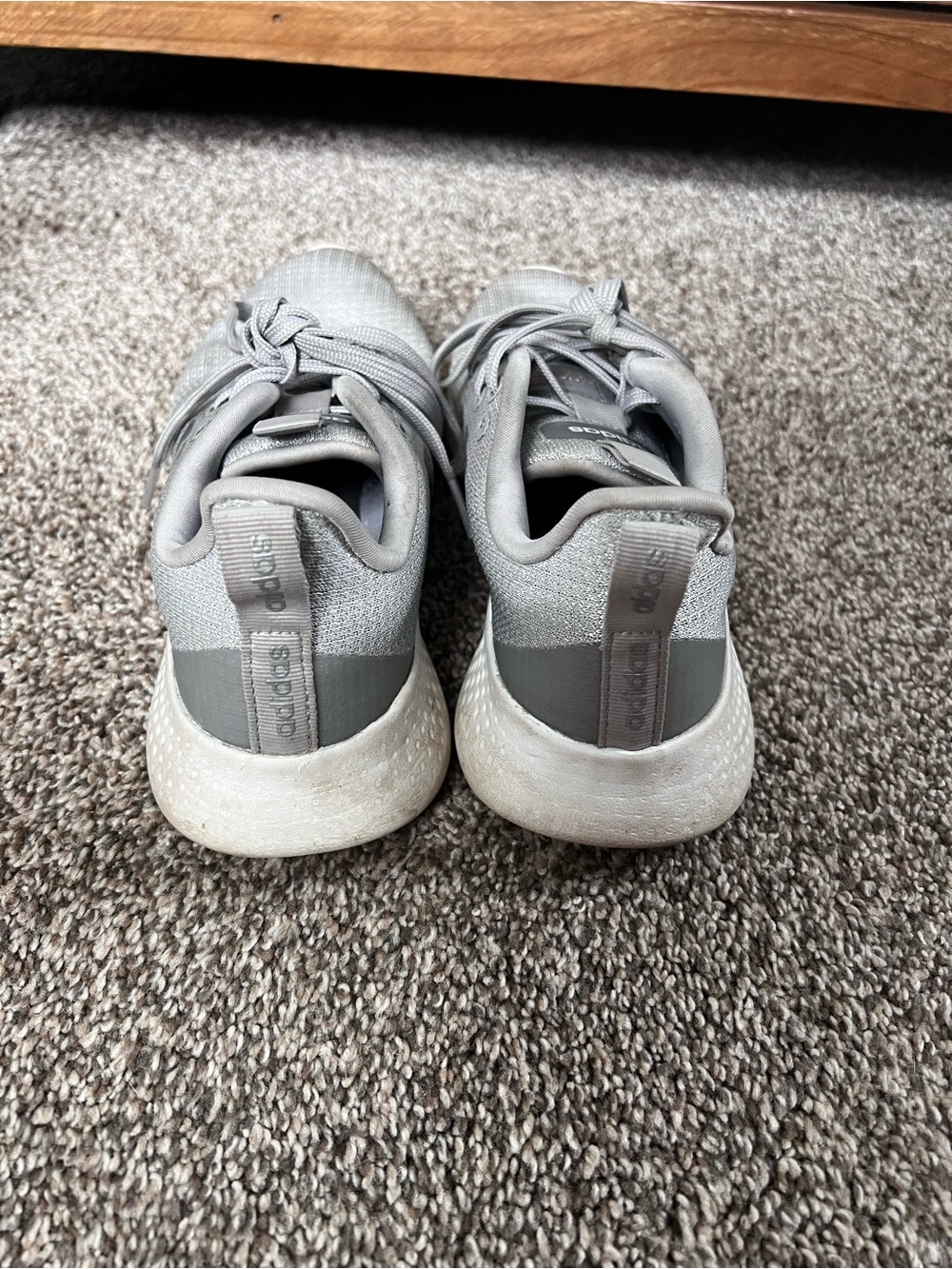 Adidas Gray Women's Athletic Lace-Up - Picture 2 of 5